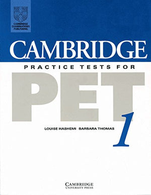 Cambridge Practice Tests for PET 1 Student's book,Used