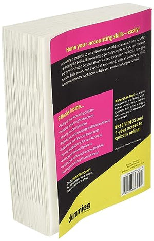 Accounting AllinOne For Dummies, with Online Practice, 2nd Edition (For Dummies (Business & Personal Finance)),Used