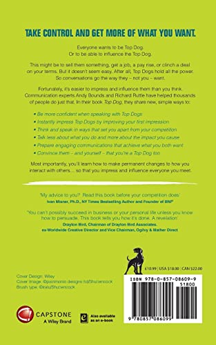 Top Dog: Impress and Influence Everyone You Meet,Used