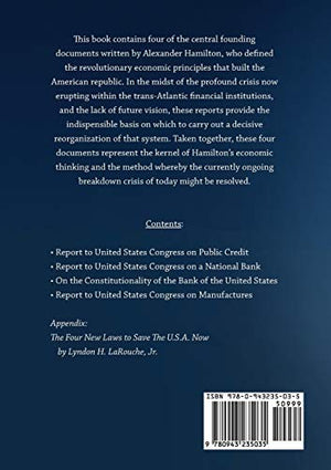 The Vision of Alexander Hamilton: Four Economic Reports by Alexander Hamilton,Used