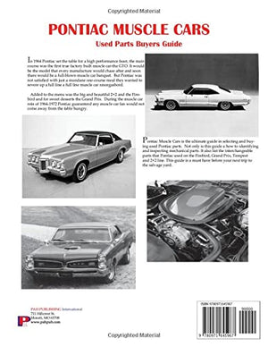 Pontiac Muscle Cars Engine Drive Train and Suspension Interchangeable Parts Buyers Guide,Used