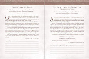 A Leader's Heart: 365Day Devotional Journal,New