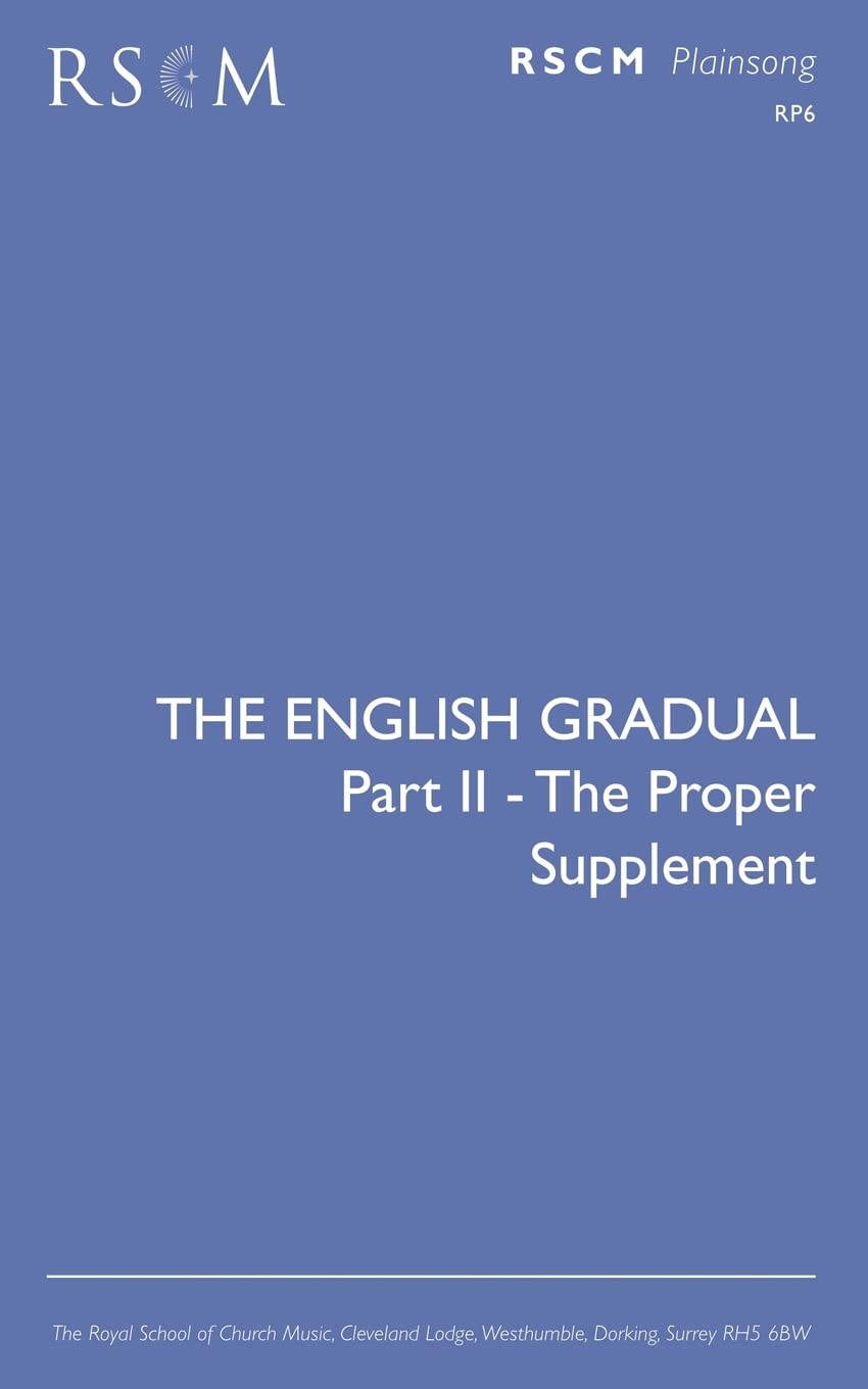 The English Gradual Part II  The Proper Supplement,Used
