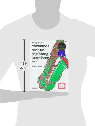 Mel Bay Christmas Solos for Beginning Saxophone,Used
