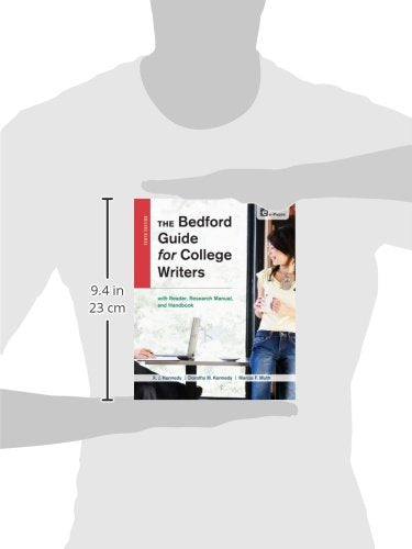 The Bedford Guide for College Writers with Reader, Research Manual, and Handbook,Used