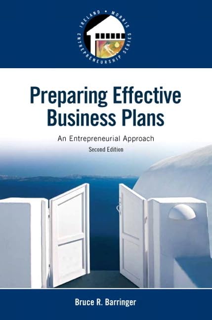 Preparing Effective Business Plans: An Entrepreneurial Approach (Pearson Entrepreneurship),Used