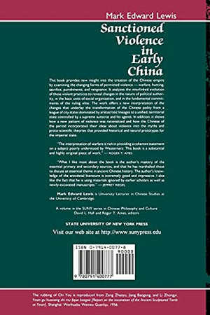 Sanctioned Violence In Early China (Suny Series In Chinese Philosophy And Culture),Used