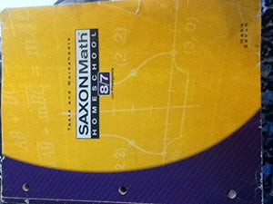 Saxon Math 8/7 with Prealgebra (Kit: Text, Test/Worksheets, Solutions Manual),Used