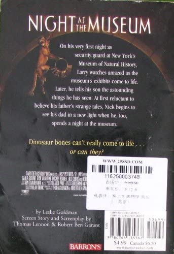 Night at the Museum: The Junior Novelization,Used