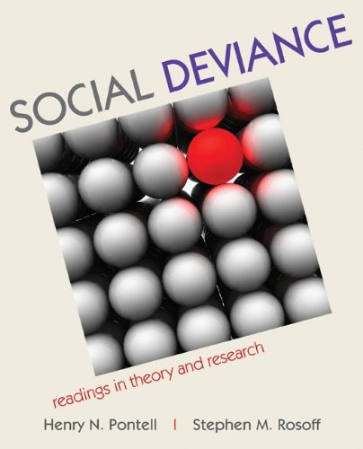 Social Deviance: Readings in Theory and Research,New