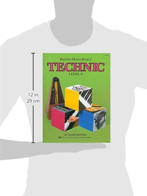 WP218  Bastien Piano Basics  Technic Level 3 (Wp213),Used