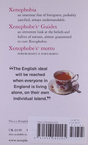 Xenophobe'S Guide To The English,Used