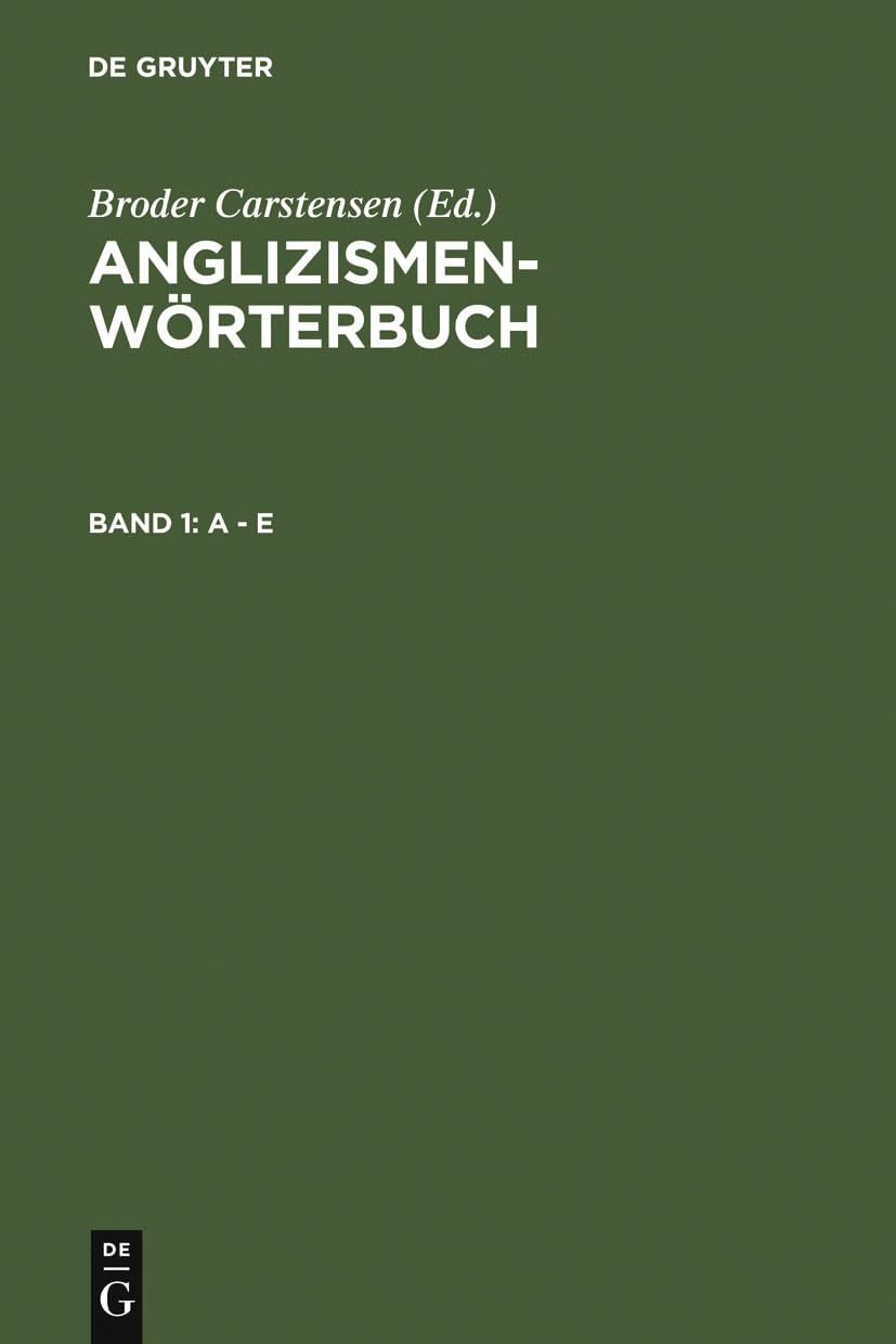 A  E (German Edition),Used