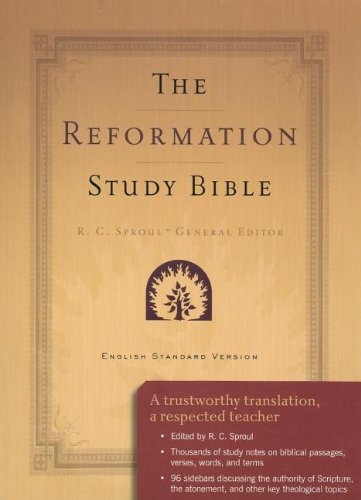 Reformation Study Bibleesv (Burgundy),New