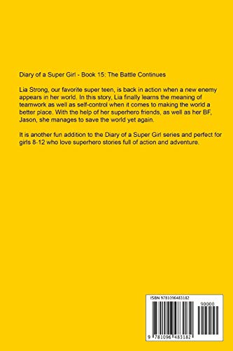 Diary of a Super Girl  Book 15: The Battle Continues,Used