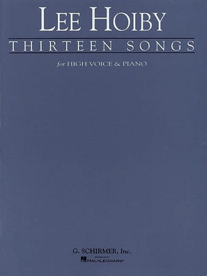 Thirteen Songs: Voice and Piano,Used