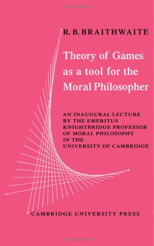 Theory of Games as a Tool for the Moral Philosopher,Used