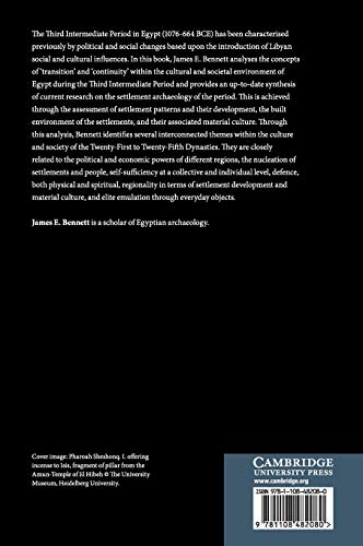 The Archaeology of Egypt in the Third Intermediate Period,Used