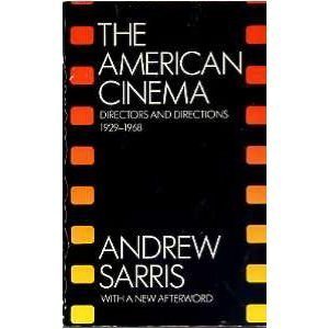The American Cinema: Directors And Directions 19291968,Used
