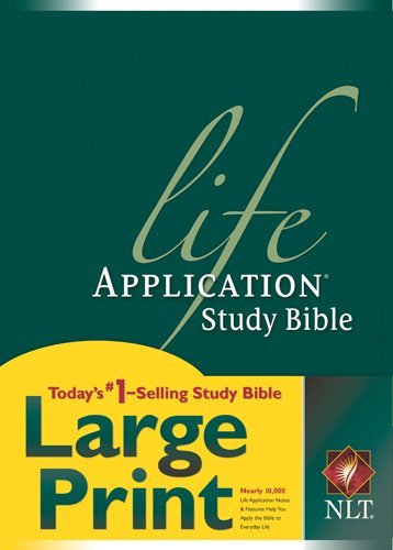 NLT Life Application Study Bible, Second Edition, Large Print (Red Letter, Hardcover),New
