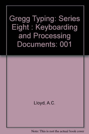 Gregg Typing 1 General Course,Used