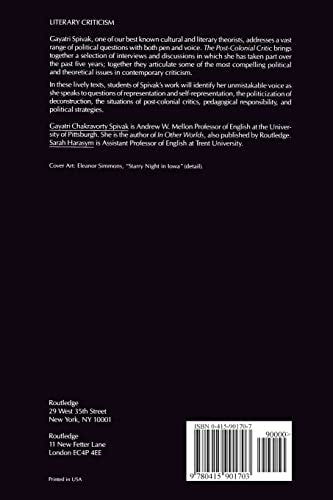 The PostColonial Critic,Used