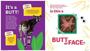Butt Or Face?: A Hilarious Animal Guessing Game Book For Kids
