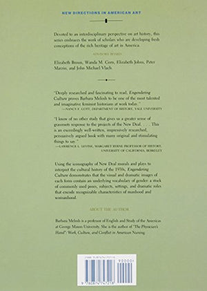 Engendering Culture: Manhood and Womanhood In New Deal Public Art and Theater,Used