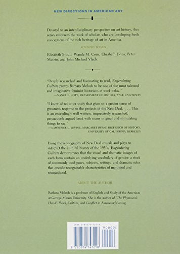 Engendering Culture: Manhood and Womanhood In New Deal Public Art and Theater,Used
