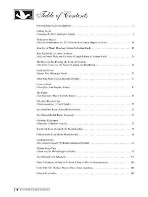 Favorite Sacred Classics for Solo Singers: Medium Low Voice, Book & CD,Used
