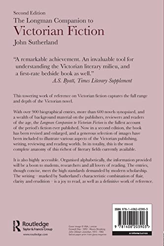 The Longman Companion to Victorian Fiction,Used