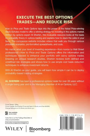 How to Price and Trade Options + Website: Identify, Analyze, and Execute the Best Trade Probabilities (Bloomberg Financial),Used