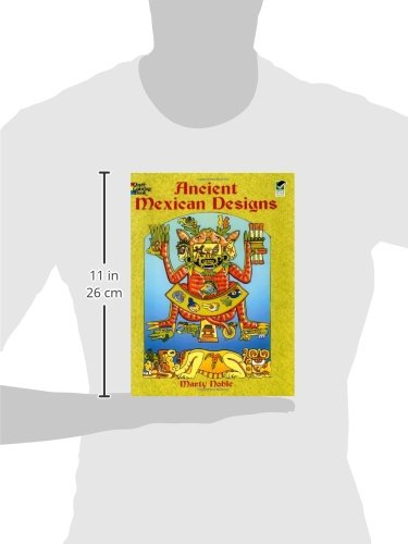 Ancient Mexican Designs Coloring Book (Dover Design Coloring Books),Used