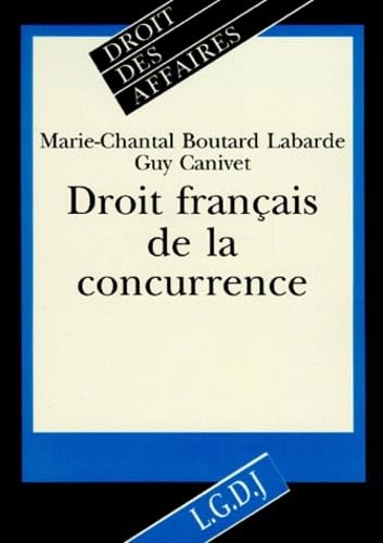 droit franais de la concurrence,Used