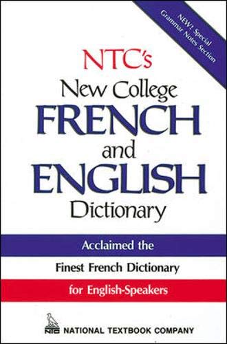 NTC's New College French and English Dictionary,Used