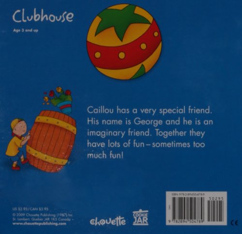 Caillou: My Imaginary Friend (Clubhouse series),Used