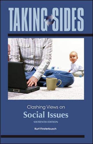 Taking Sides: Clashing Views on Social Issues,Used