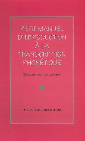 Petit Manuel D'introduction La Transcr (French Edition),Used
