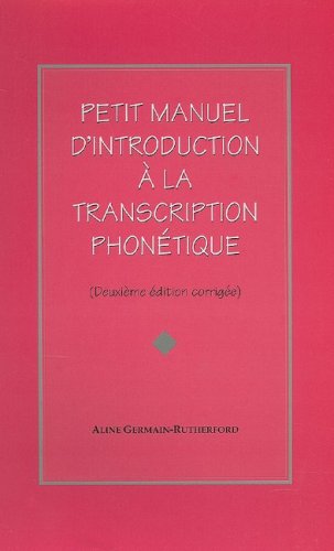 Petit Manuel D'introduction La Transcr (French Edition),Used