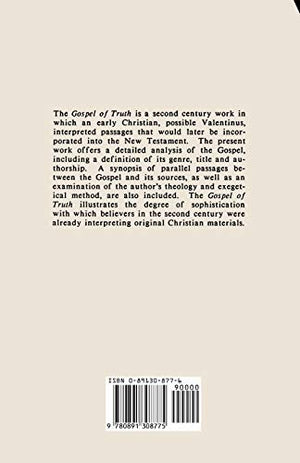 Biblical Interpretation in the Gnostic Gospel of Truth From Nag Hammadi,Used