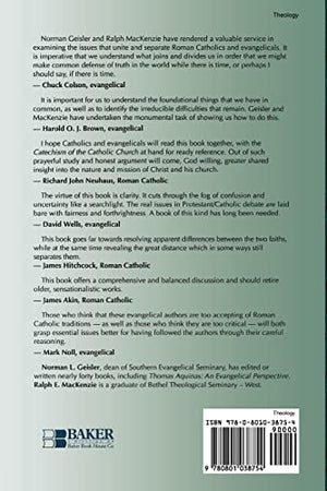 Roman Catholics And Evangelicals: Agreements And Differences,New