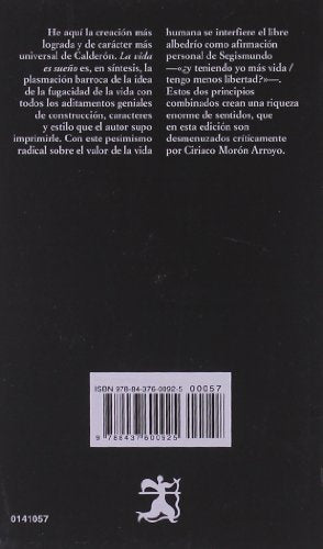 La vida es sueno (Spanish Edition),New