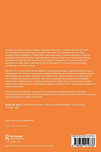 Entrepreneurship for the Creative and Cultural Industries (Discovering the Creative Industries),Used