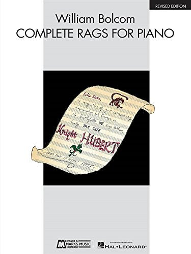 William Bolcom  Complete Rags for Piano: Revised Edition,Used
