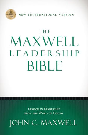 NIV, The Maxwell Leadership Bible, Hardcover,Used