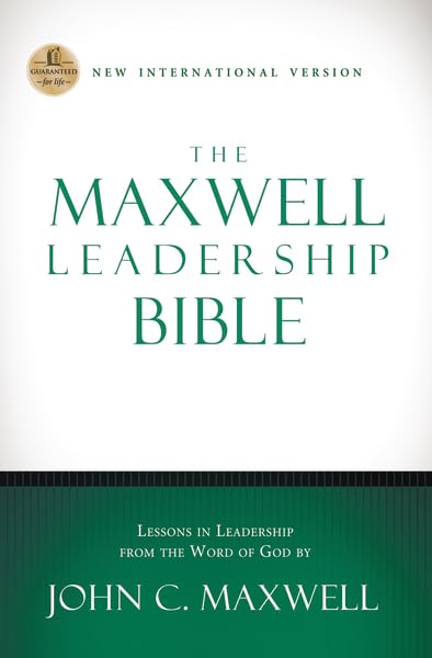 NIV, The Maxwell Leadership Bible, Hardcover,Used