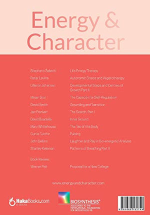 Energy & Character  Volume 10 N.2: May 1979  International Journal Of Biosynthesis,New