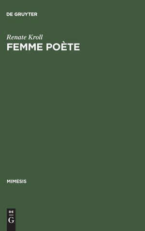 Femme pote: Madeleine de Scudry und die 'posie prcieuse' (Mimesis, 23) (German Edition),New