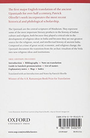 Upanisads (Oxford World'S Classics),Used