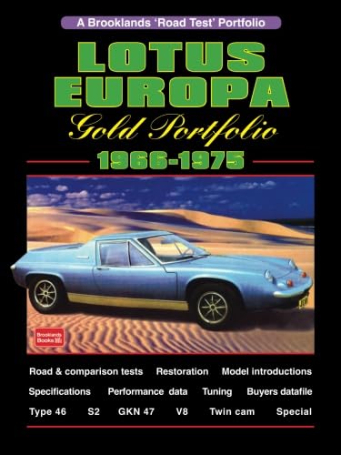 Lotus Europa Gold Portfolio 19661975: Road Test Book,Used